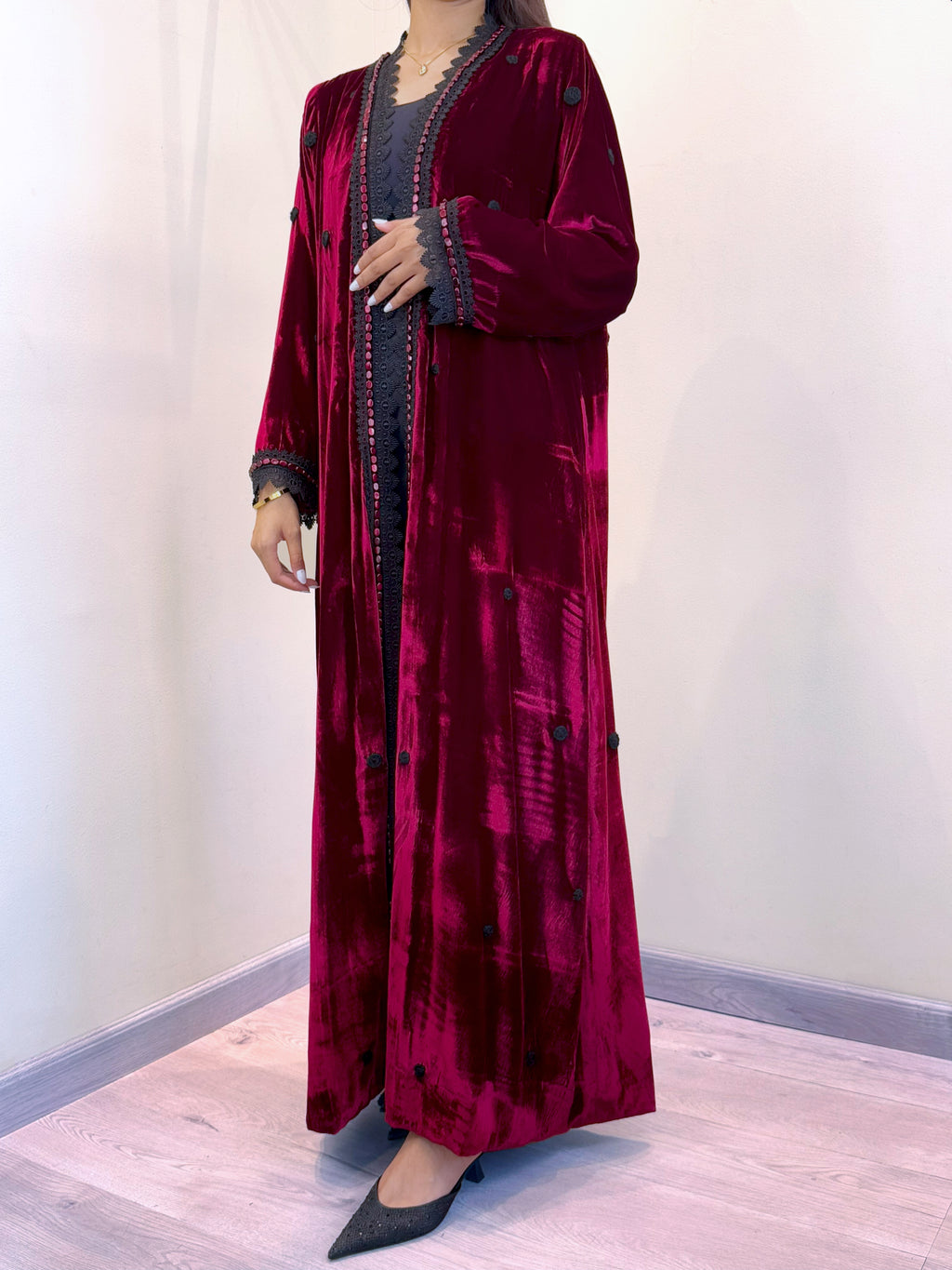 Velvet Abaya - Winter Collection