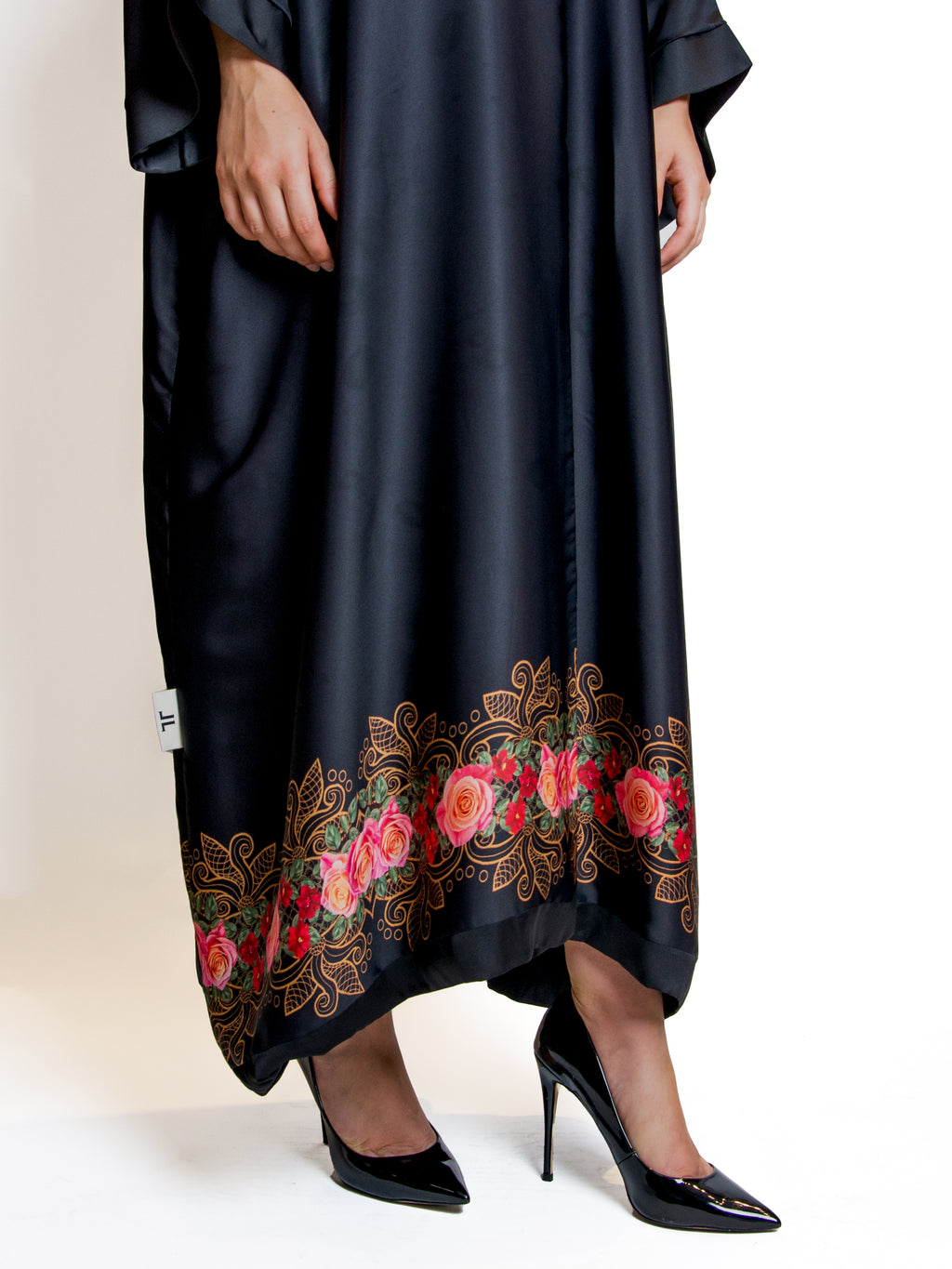 Everyday Wear - Black Silk Abaya