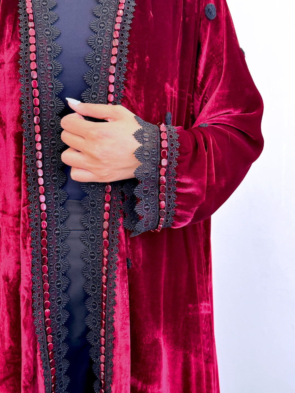 Velvet Abaya - Winter Collection