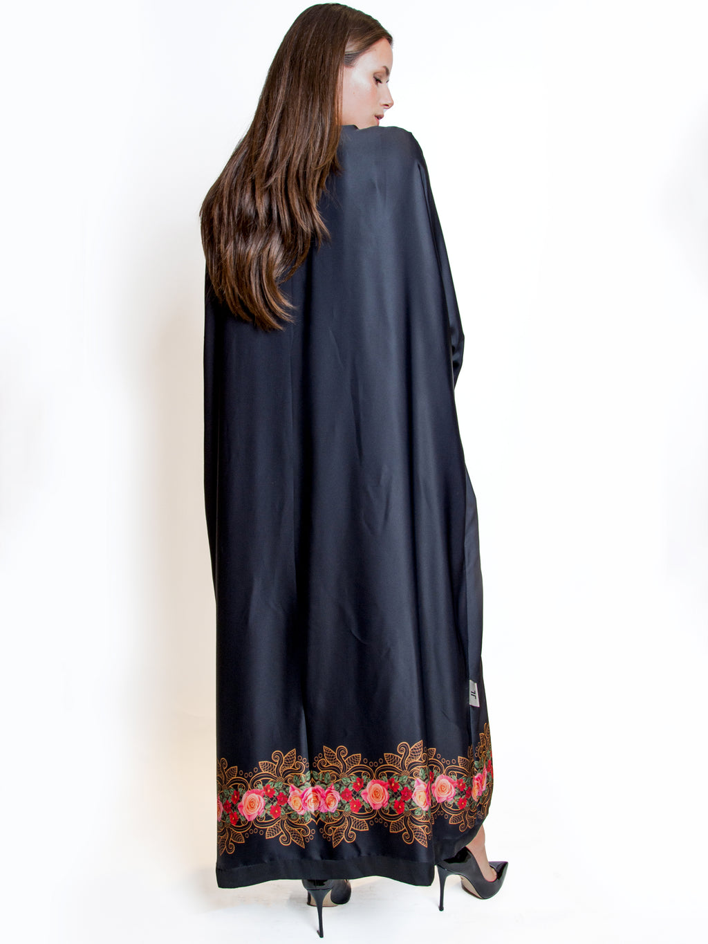 Everyday Wear - Black Silk Abaya