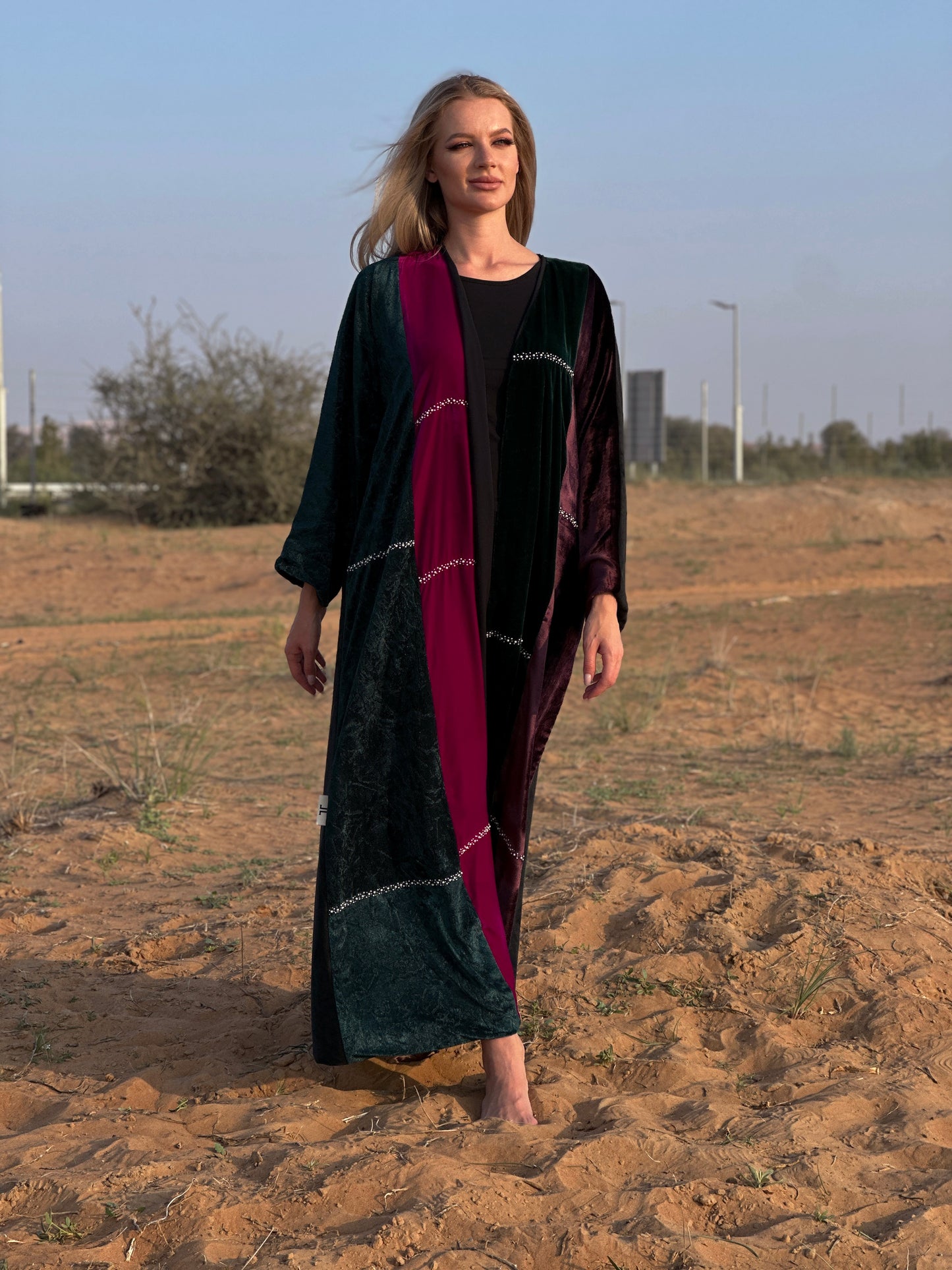 Winter Abaya - Multi color Velvet Abaya