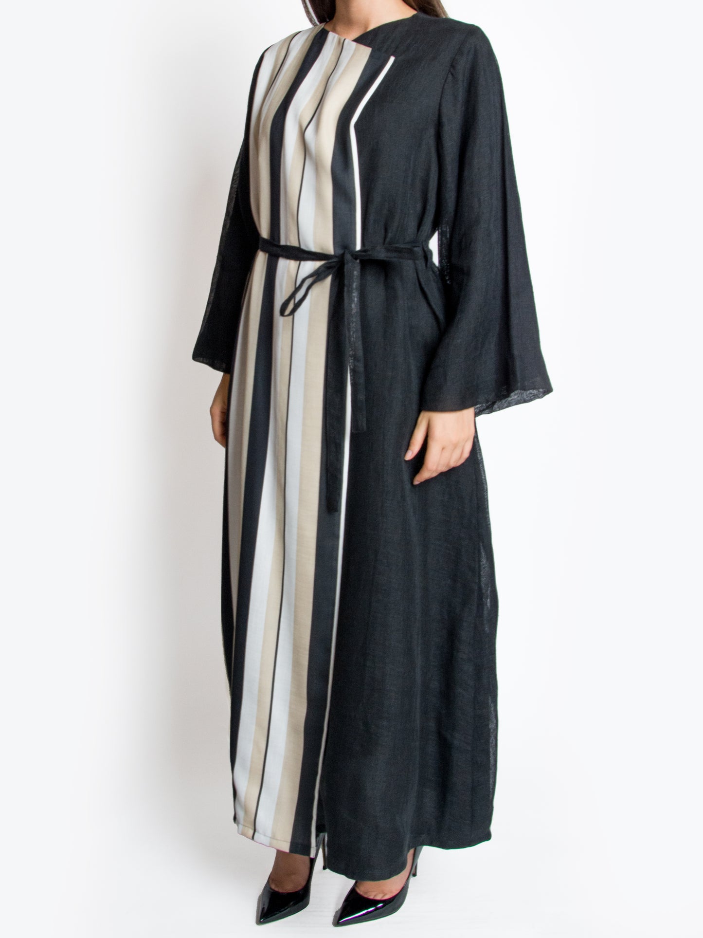 Black Cotton Abaya - Daily wear