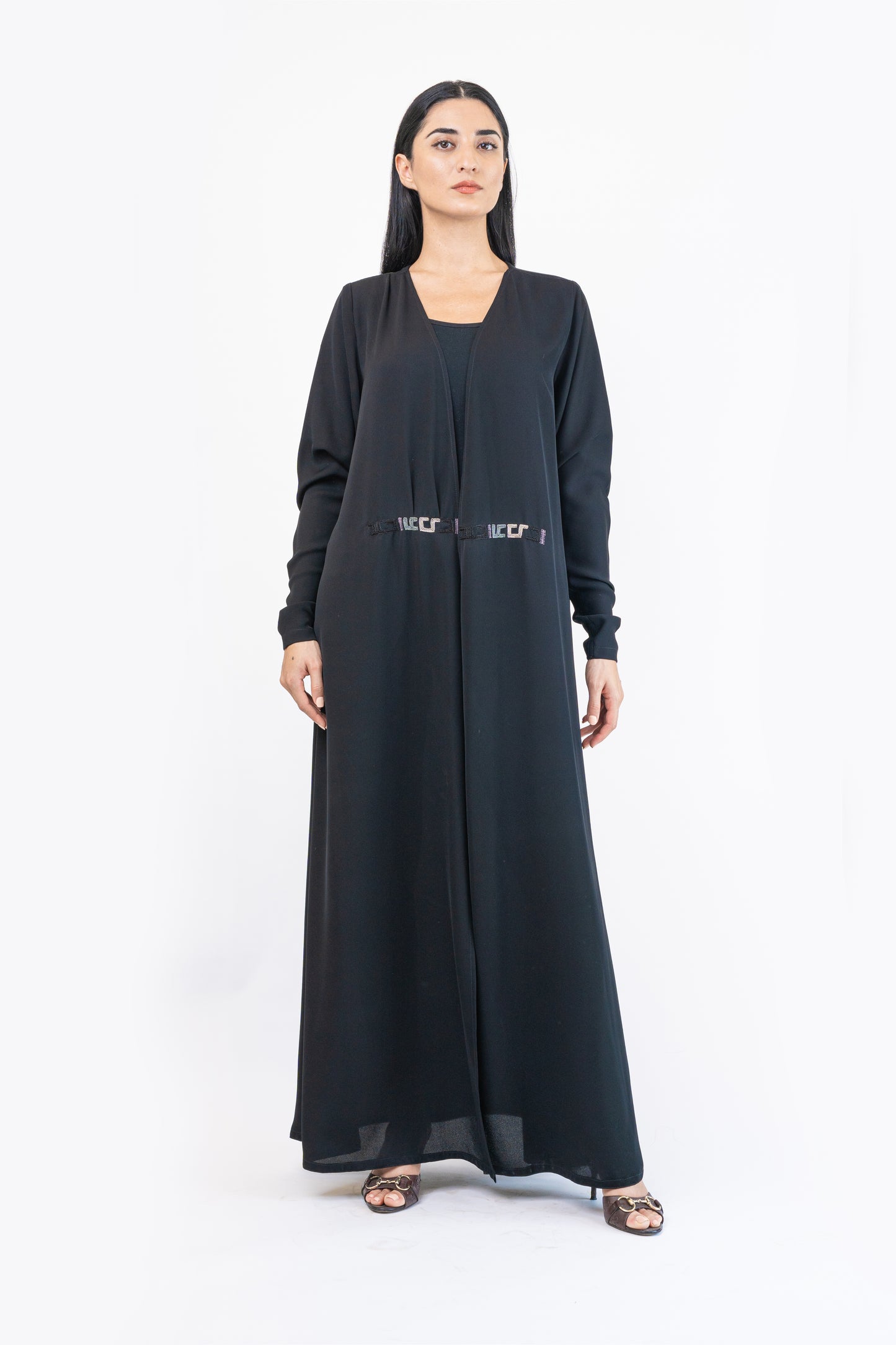 Black Crepe Abaya - Daily wear