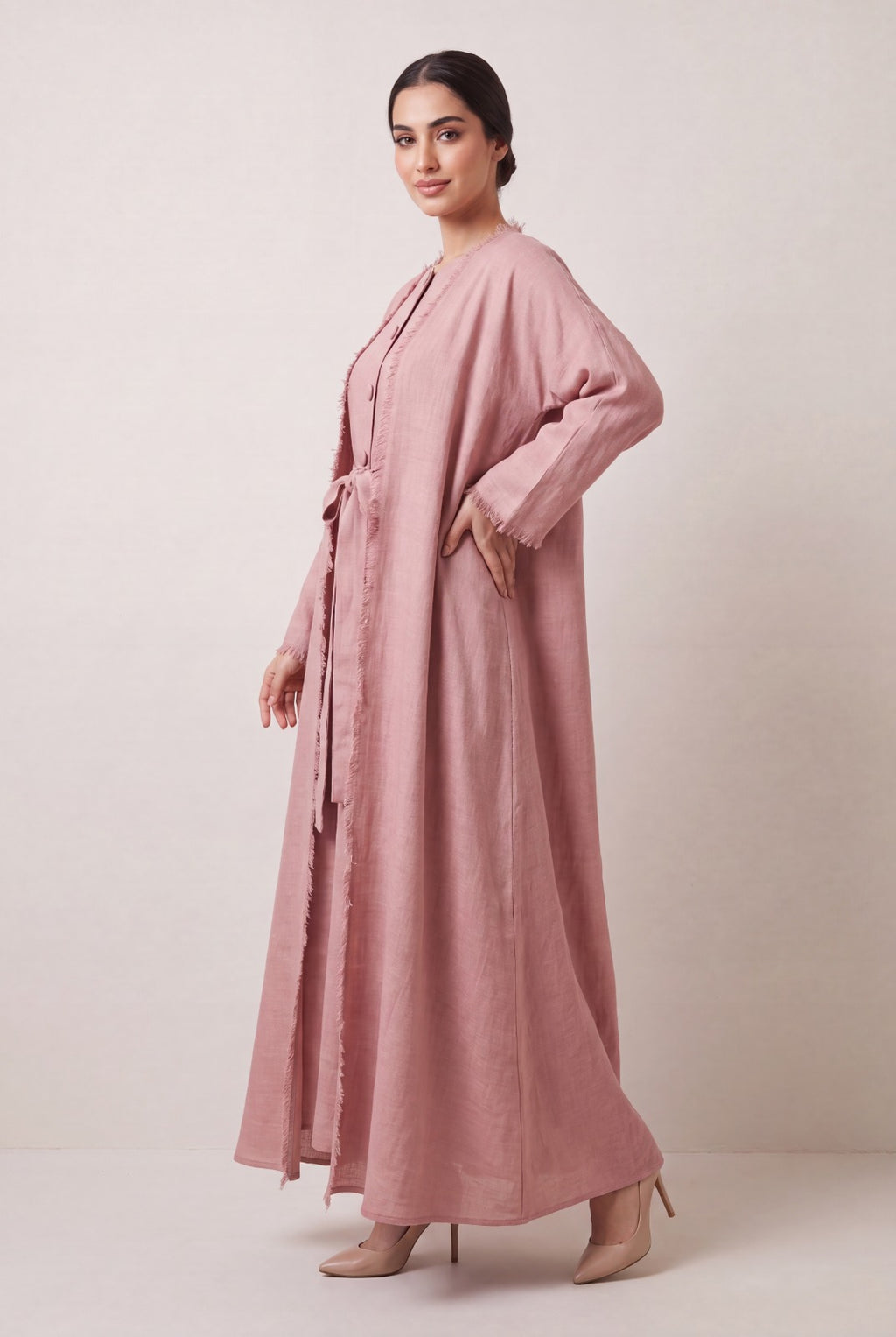 ONION PINK ABAYA