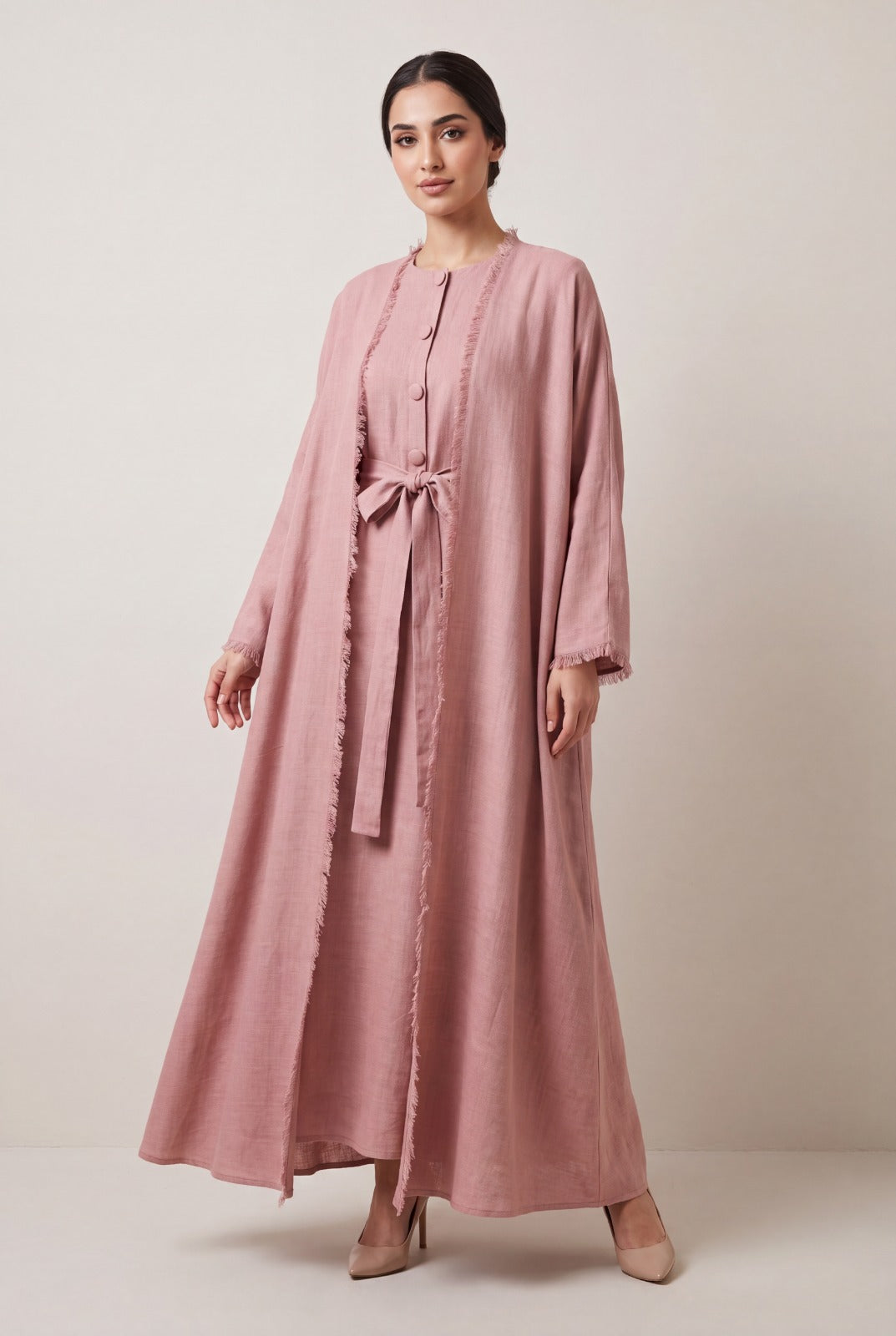 ONION PINK ABAYA