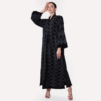 Winter Abaya - Velvet Wool Abaya