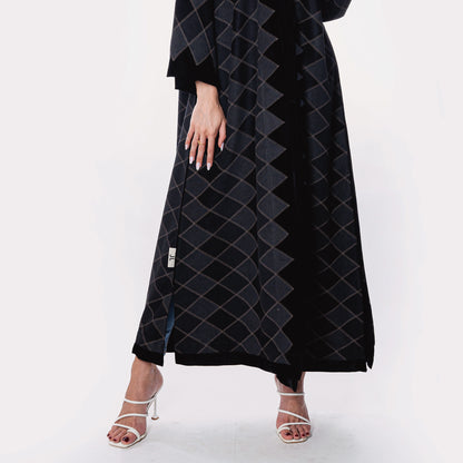 Winter Abaya - Velvet Wool Abaya