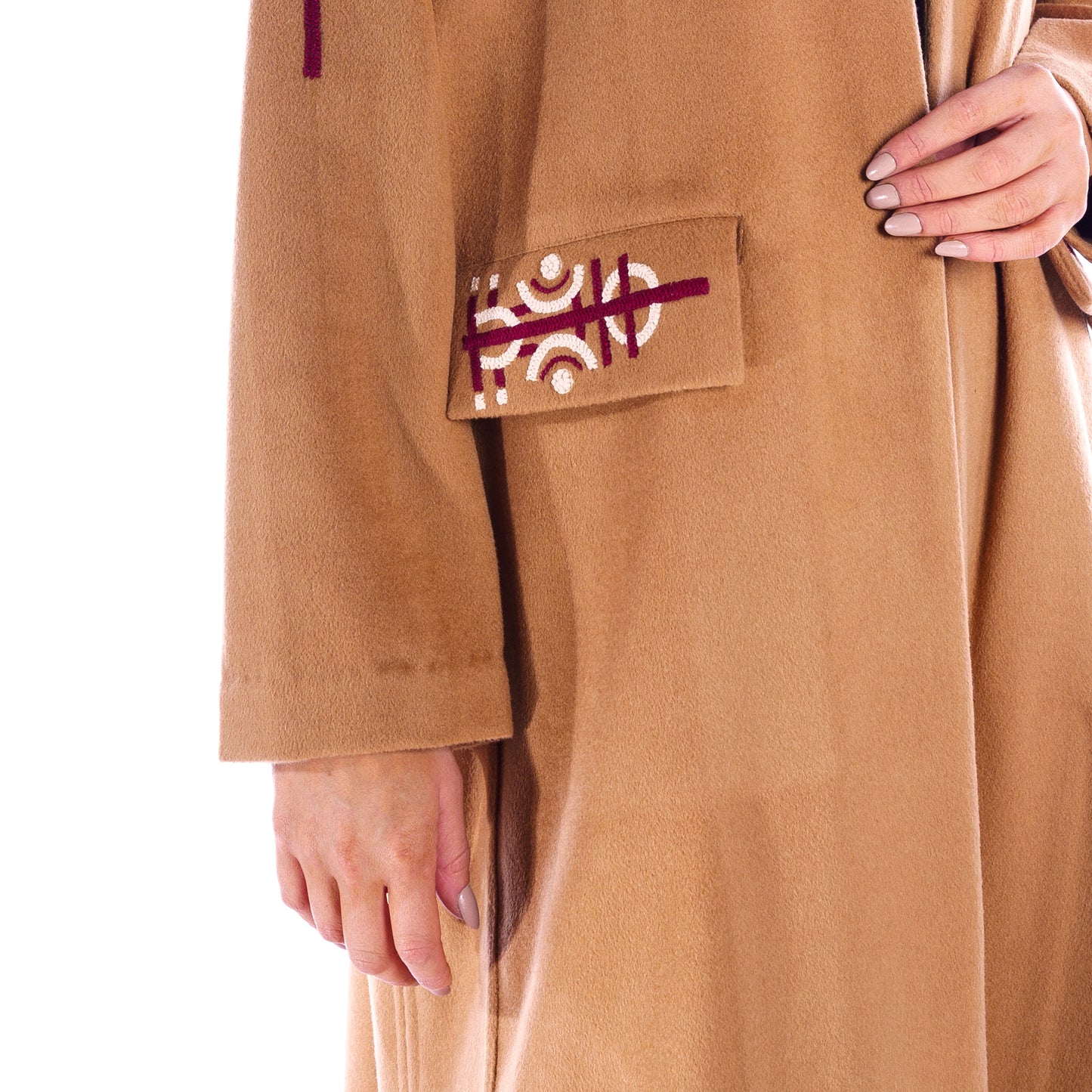 Woolen Mustard Brown - Winter Abaya