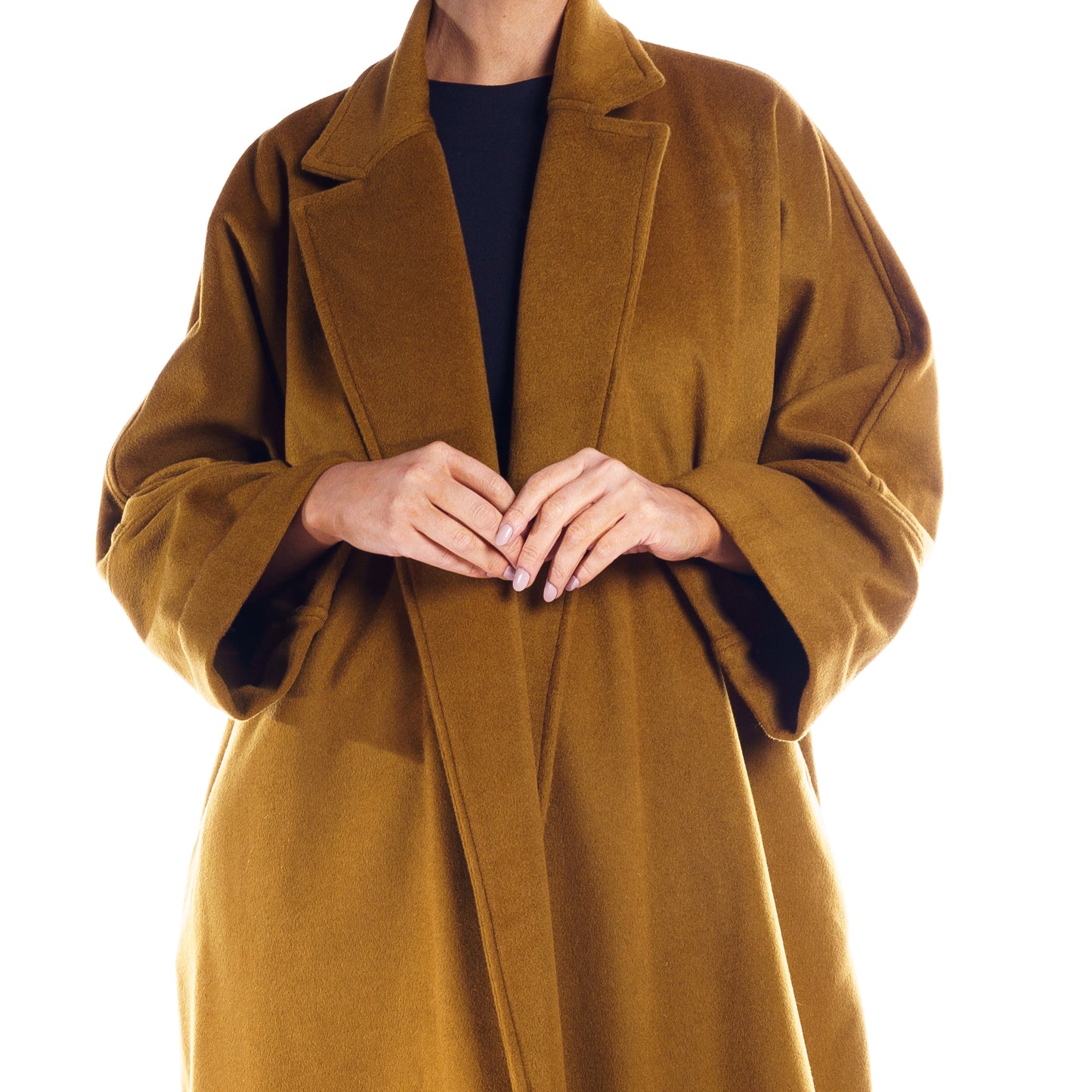 Winter Abaya - Mustard Woolen